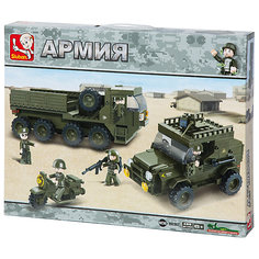 Конструктор Sluban "Армия: Тайный десант", 455 деталей