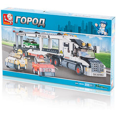 Конструктор Sluban "Город: Автовоз", 638 деталей