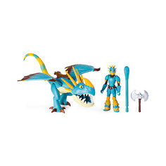 Игровой набор Spin Master Dragons, дракон Змеевик и фигурка викинга