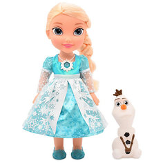 Интерактивная кукла Disney "Холодное Cердце: Эльза и Олаф", 35 см