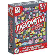Карточная игра IQ Box "Лабиринты: 5-7 лет" Дрофа Медиа