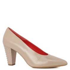 Туфли PAS DE ROUGE 2242 серо-бежевый
