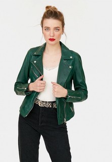 Куртка кожаная Stradivarius