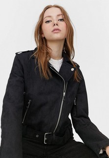 Куртка кожаная Stradivarius