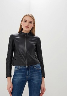 Куртка кожаная Emporio Armani