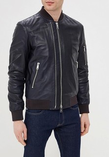 Куртка кожаная Emporio Armani