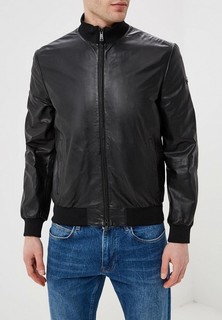 Куртка кожаная Emporio Armani