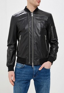 Куртка кожаная Emporio Armani