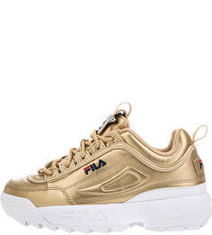 Золотистые кроссовки Disputor ll Premium Fila