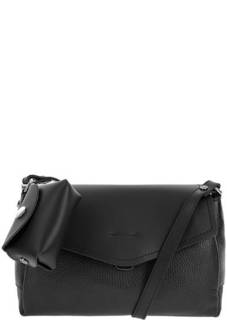 Маленькая кожаная сумка через плечо Afina