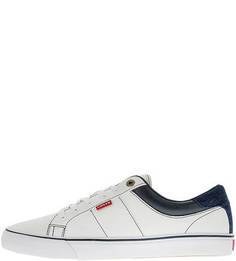 Белые кеды на шнуровке Levis®