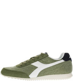 Текстильные кроссовки с замшевыми вставками Jog Light C Diadora