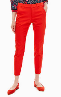 Укороченные красные брюки чиносы S.Oliver