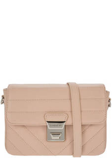 Маленькая кожаная сумка с откидным клапаном Lancaster