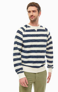 Хлопковый свитшот в полоску Dockers