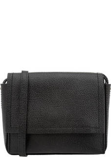 Маленькая кожаная сумка с карманами Gianni Conti