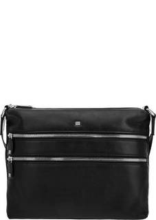 Кожаная сумка через плечо с двумя отделами Sergio Belotti
