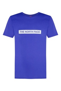 Синяя футболка с логотипом The North Face