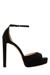 Черные босоножки Pattie 130 Jimmy Choo