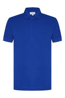 Синее поло Lacoste