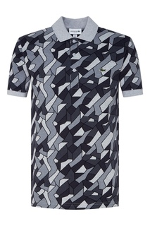 Поло с принтом Lacoste