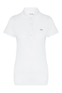 Белая футболка-поло Lacoste
