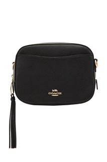 Черный овальный клатч-кроссбоди Coach