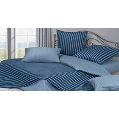 Комплект постельного белья Ecotex семейный, сатин, Гармоника Ливерпуль (4660054340888)