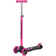 Самокат-кикборд NOVATRACK RainBow подростковый max 60кг розовый 126182