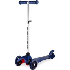 Самокат-кикборд NOVATRACK Disco-kids, детский, max 50кг, темно-синий (120H.DISCOKIDS.DBL7)