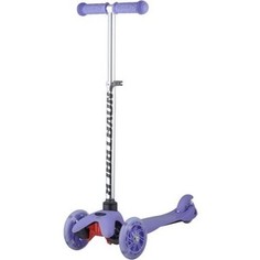 Самокат-кикборд NOVATRACK Disco-kids детский max 25кг фиолетовый