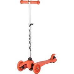 Самокат 3-х колесный NOVATRACK FOXX Disco-kids, max 25кг, оранж FX. DISCOKIDS. OR8