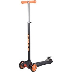 Самокат 3-х колесный NOVATRACK FOXX RainBow, подростковый, max 60кг, оранжевый FX. RAINBOW. OR8