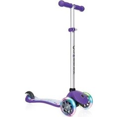 Самокат-кикборд Globber 18 PRIMO FANTASY LIGHTS (свет.колеса) фиолетовый 424-014