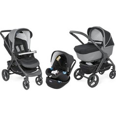 Коляска 3 в 1 Chicco StyleGo Up Jet Black