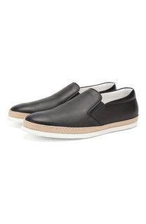 Кожаные слипоны Tod’s Tods