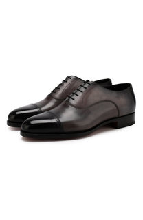 Классические кожаные оксфорды Santoni