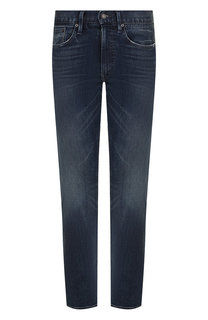 Джинсы прямого кроя с потертостями Polo Ralph Lauren