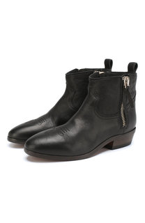 Кожаные ботинки Viand на устойчивом каблуке Golden Goose Deluxe Brand