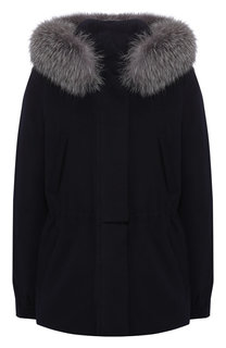 Кашемировая курка с капюшоном Loro Piana