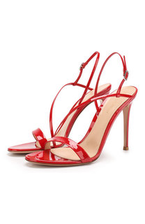 Кожаные босоножки Manhattan Gianvito Rossi