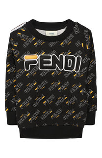 Хлопковый свитшот Fendi