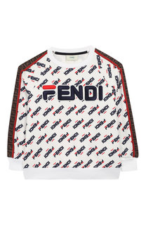 Хлопковый свитшот Fendi