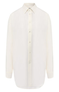 Шелковая блузка с бахромой Polo Ralph Lauren