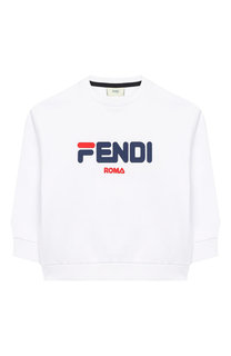 Хлопковый свитшот Fendi