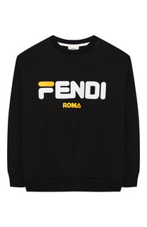 Хлопковый свитшот Fendi