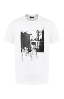 Хлопковая футболка Z Zegna