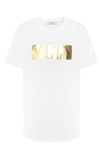 Хлопковая футболка Valentino