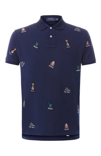 Хлопковое поло Polo Ralph Lauren