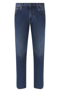 Джинсы прямого кроя Ermenegildo Zegna